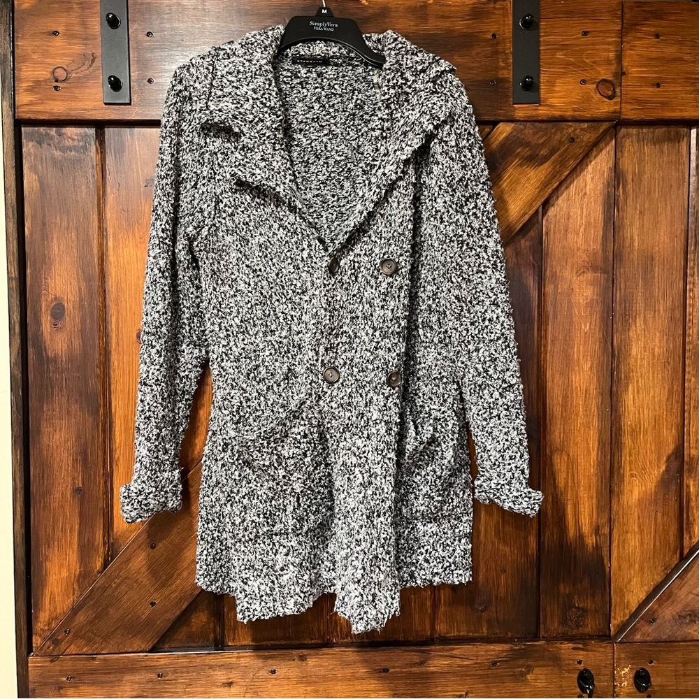 Staccato comfy long sweater jacket
